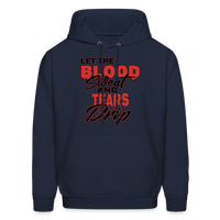 Blood Sweat & Tears Men's Premium Hoodie - navy