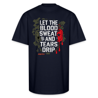 BLOOD SWEAT & TEARS men's Oversized T-Shirt - navy