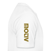 Mind Muscle Connection Premium T-Shirt - white