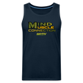 Mind Muscle Connection Men’s Premium Tank - deep navy