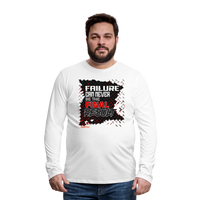 Men's FINAL RESULT Premium Long Sleeve T-Shirt - white