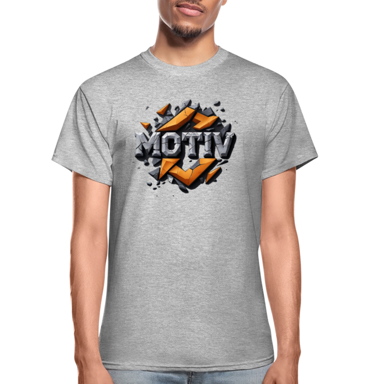 Brand Name MOTIV Ultra Cotton Adult T-Shirt - heather gray