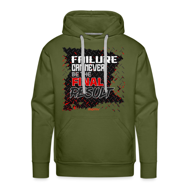 FINAL RESULT Premium Quality Hoodie - olive green