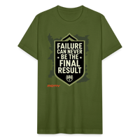 Final Result Jersey T-Shirt by Bella + Canvas - olive