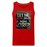 BLODD SWEAT & TEARS Men’s Premium Tank - red