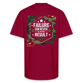 Final Result long premium quality T-Shirt - cardinal