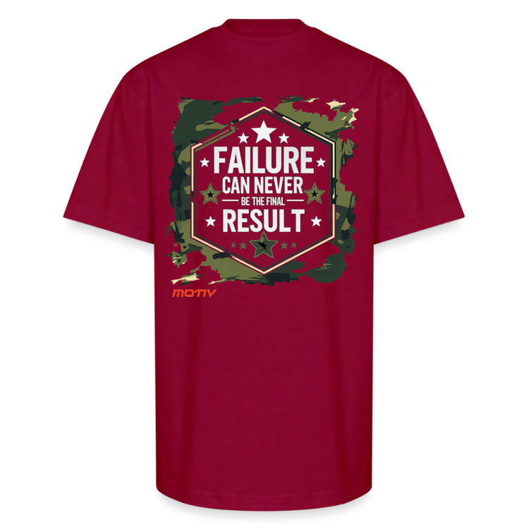 Final Result long premium quality T-Shirt - cardinal
