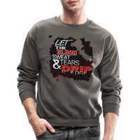 BLOOD SWEAT & TEARS Crewneck Sweatshirt - asphalt gray