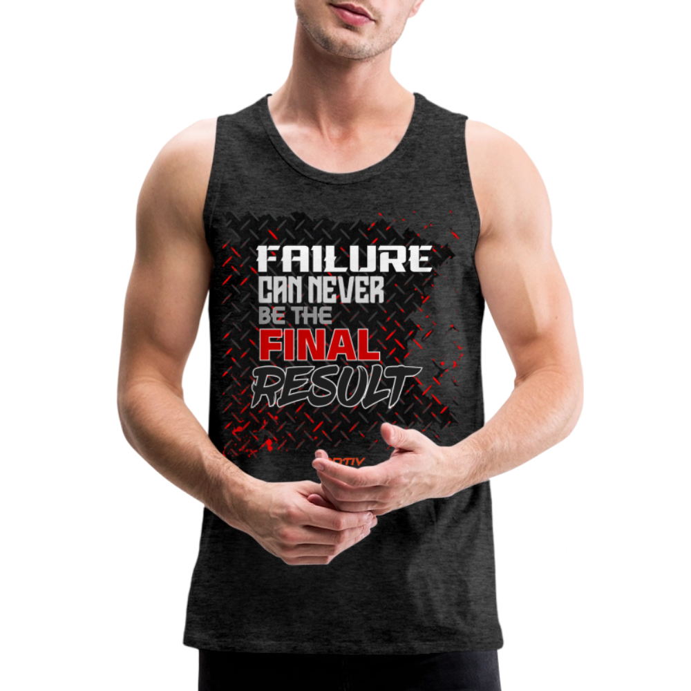 FINAL RESULT Cotton/Poly T-Shirt by Next Level - charcoal grey