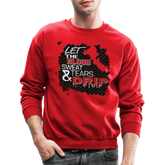 BLOOD SWEAT & TEARS Crewneck Sweatshirt - red