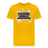 Mind Muscle Connection Premium T-Shirt - sun yellow