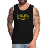 Mind Muscle Connection Men’s Premium Tank - black