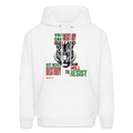 WILL TO RESIST Palestine Edition Men's PREMIUM QUALITY Hoodie - white