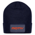 Motiv Patch Beanie - navy
