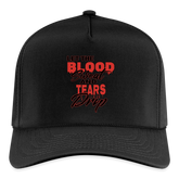Let The Blood Sweat & Tears Drip Cap - black/black