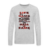 Lie Is A Game Premium Long Sleeve T-Shirt - heather gray