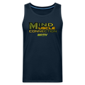 Mind Muscle Connection Men’s Premium Tank - deep navy