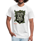 Final Result Jersey T-Shirt by Bella + Canvas - white