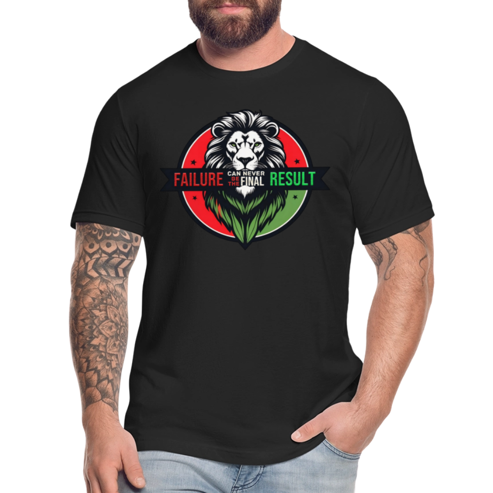 THE FINAL RESULT  PALESTINE Edition Jersey T-Shirt by Bella + Canvas - black