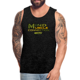 Mind Muscle Connection Men’s Premium Tank - charcoal grey