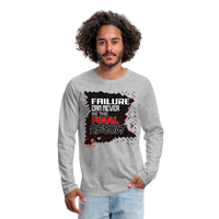 Men's FINAL RESULT Premium Long Sleeve T-Shirt - heather gray