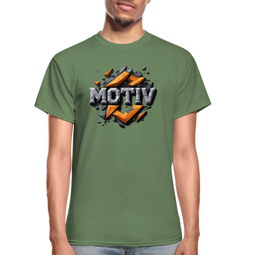 Brand Name MOTIV Ultra Cotton Adult T-Shirt - military green