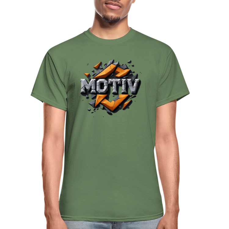 Brand Name MOTIV Ultra Cotton Adult T-Shirt - military green