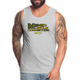 Mind Muscle Connection Men’s Premium Tank - heather gray