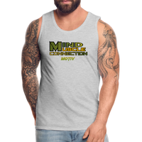 Mind Muscle Connection Men’s Premium Tank - heather gray