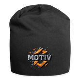 MOTIV Brand Name Jersey Beanie - black