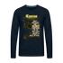 "Taurus Mentality" Premium Long Sleeve T-Shirt - deep navy