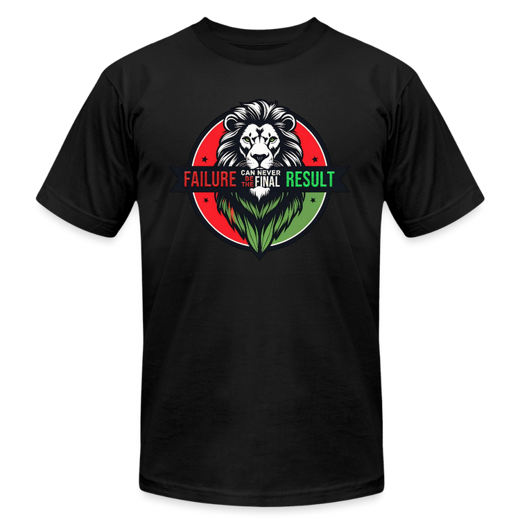 THE FINAL RESULT  PALESTINE Edition Jersey T-Shirt by Bella + Canvas - black