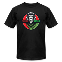 THE FINAL RESULT  PALESTINE Edition Jersey T-Shirt by Bella + Canvas - black