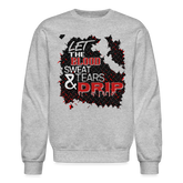 BLOOD SWEAT & TEARS Crewneck Sweatshirt - heather gray