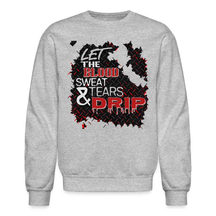 BLOOD SWEAT & TEARS Crewneck Sweatshirt - heather gray