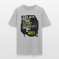 LIFE IS A GAME Men's T-Shirt | GILDAN 5000 - rock