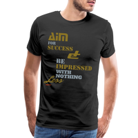 Aim For Success Men's Premium T-Shirt - black