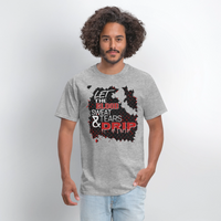 BLOOD SWEAT & TEARS Men's T-Shirt | GILDAN 5000 - heather gray