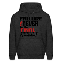 FINAL RESULT Men's Hoodie - charcoal grey