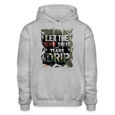 BLOOD SWEAT & TEARS Heavy Blend Adult Hoodie - heather gray