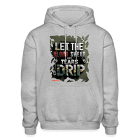 BLOOD SWEAT & TEARS Heavy Blend Adult Hoodie - heather gray