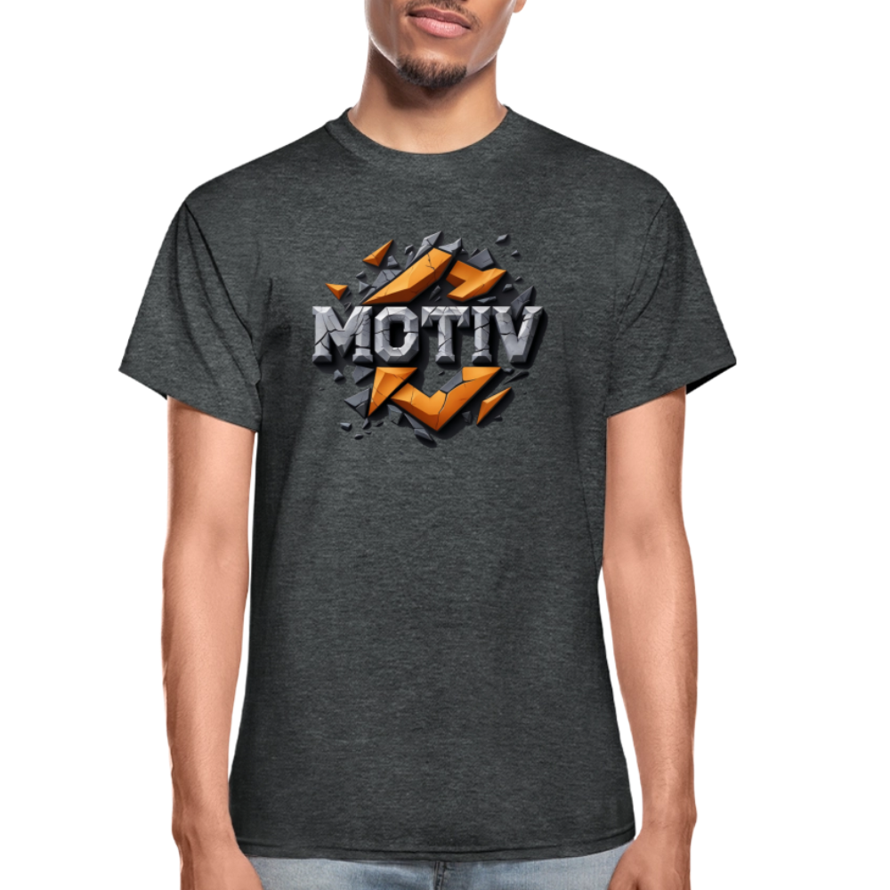 Brand Name MOTIV Ultra Cotton Adult T-Shirt - deep heather