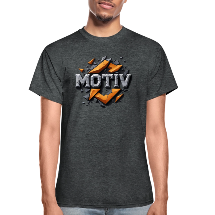 Brand Name MOTIV Ultra Cotton Adult T-Shirt - deep heather
