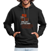 Let The Blood Sweat & Tears Drip Premium Hoodie - black/asphalt