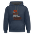 Let The Blood Sweat & Tears Drip Premium Hoodie - indigo heather/asphalt