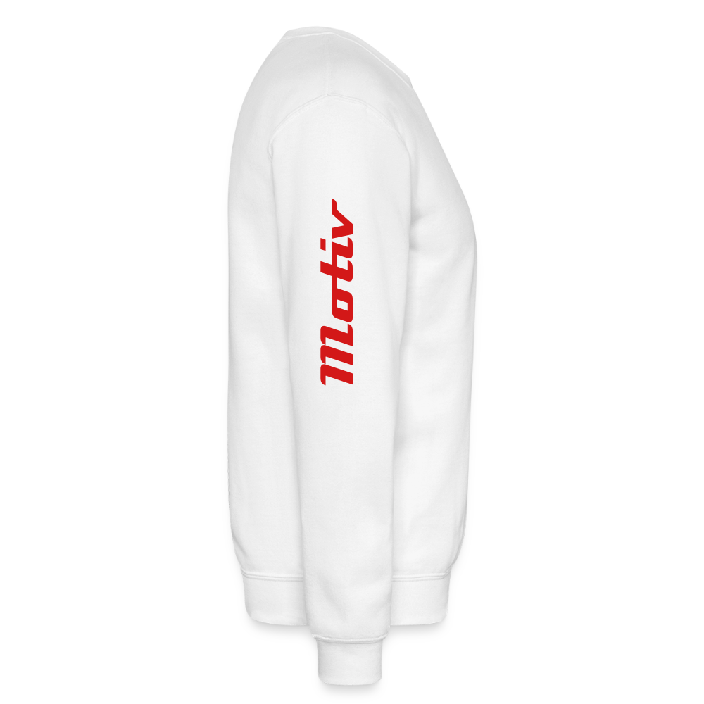 LIFE IS A GAME Crewneck Sweatshirt - white