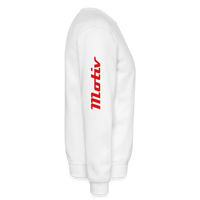 LIFE IS A GAME Crewneck Sweatshirt - white