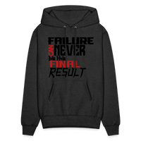 FINAL RESULT Men's Hoodie - charcoal grey