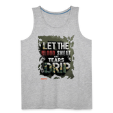 BLODD SWEAT & TEARS Men’s Premium Tank - heather gray