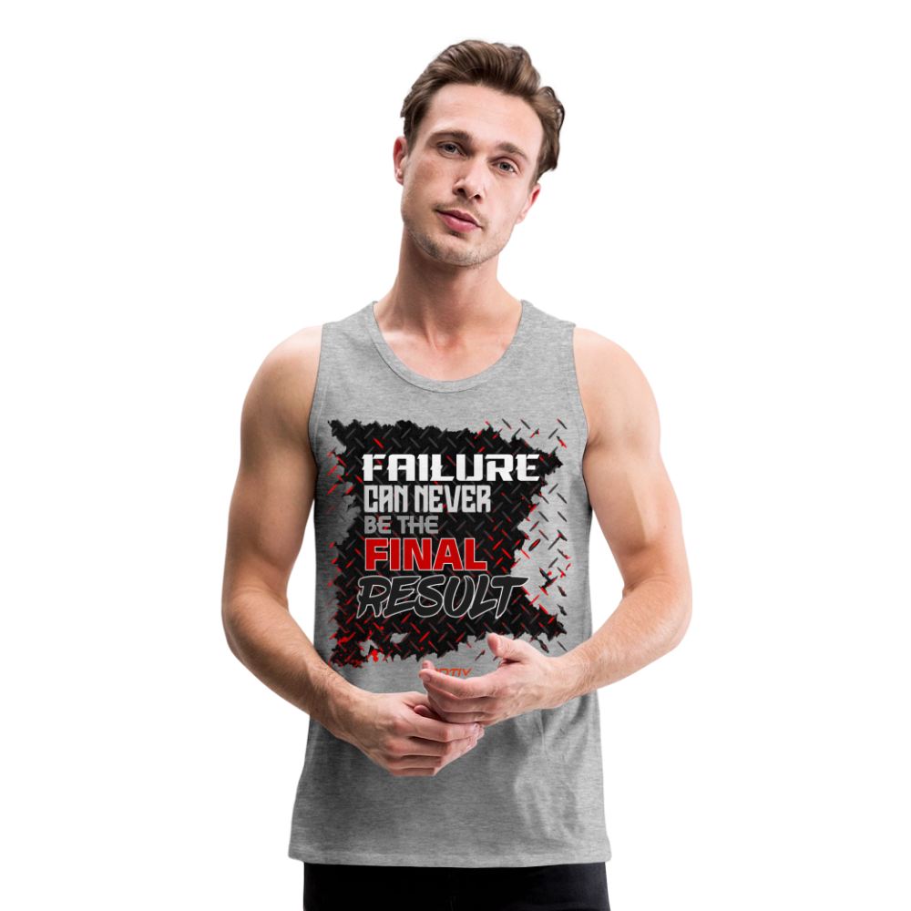 FINAL RESULT Cotton/Poly T-Shirt by Next Level - heather gray